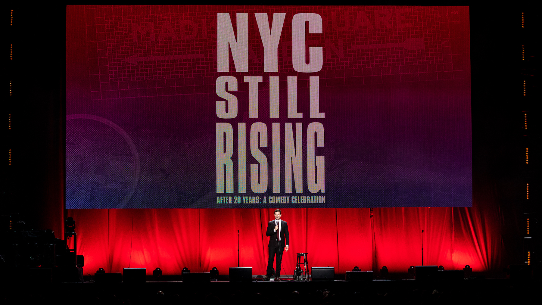 Photo 11 in 'NYC STILL RISING After 20 years:  A Comedy Celebration' gallery showcasing lighting design by Mike Baldassari of Mike-O-Matic Industries LLC
